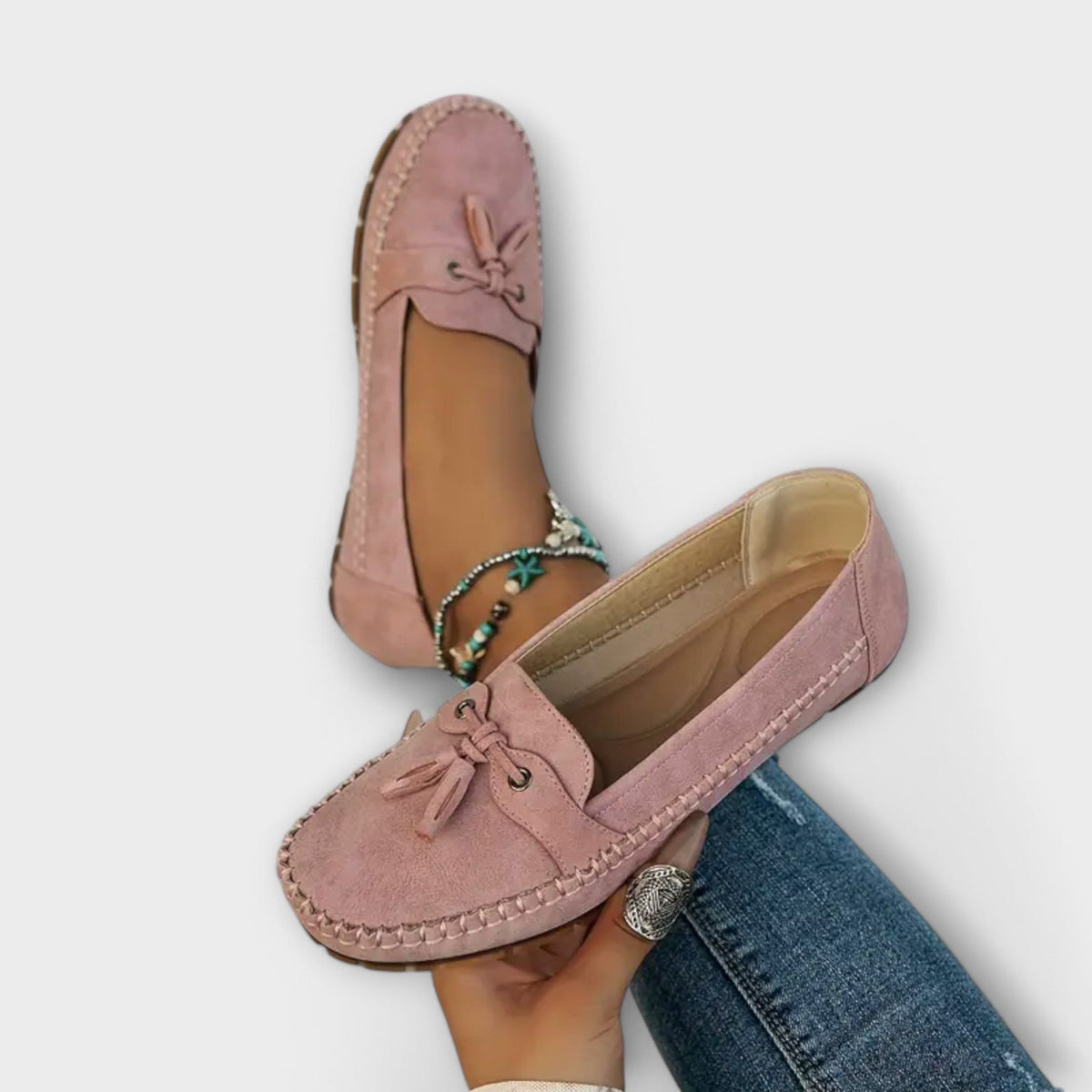 Orthopädische Loafer im Slip-on-Stil