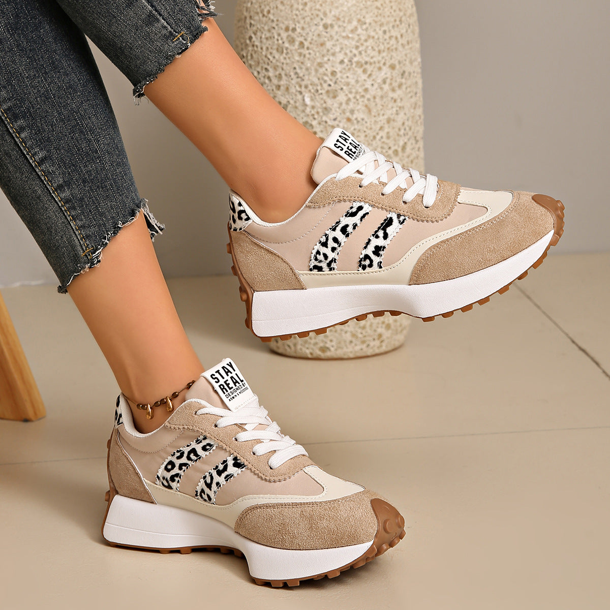 Orthopädische Textil-Sneaker – Leichte, bequeme Sneaker mit Dämpfung