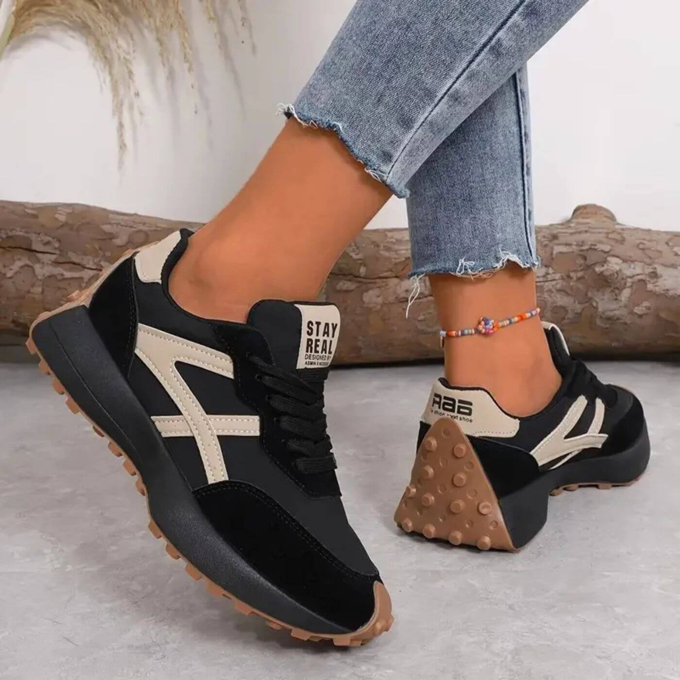 Sneaker Damen niedriger Schaft