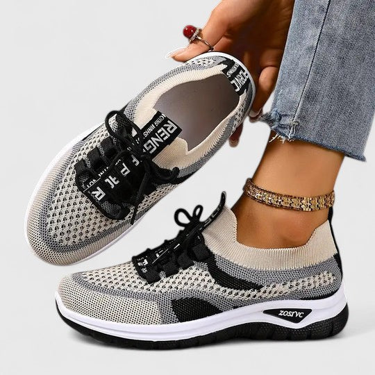 Komfort-Sneaker Damen – bequeme leichte Sneaker mit stützender Sohle