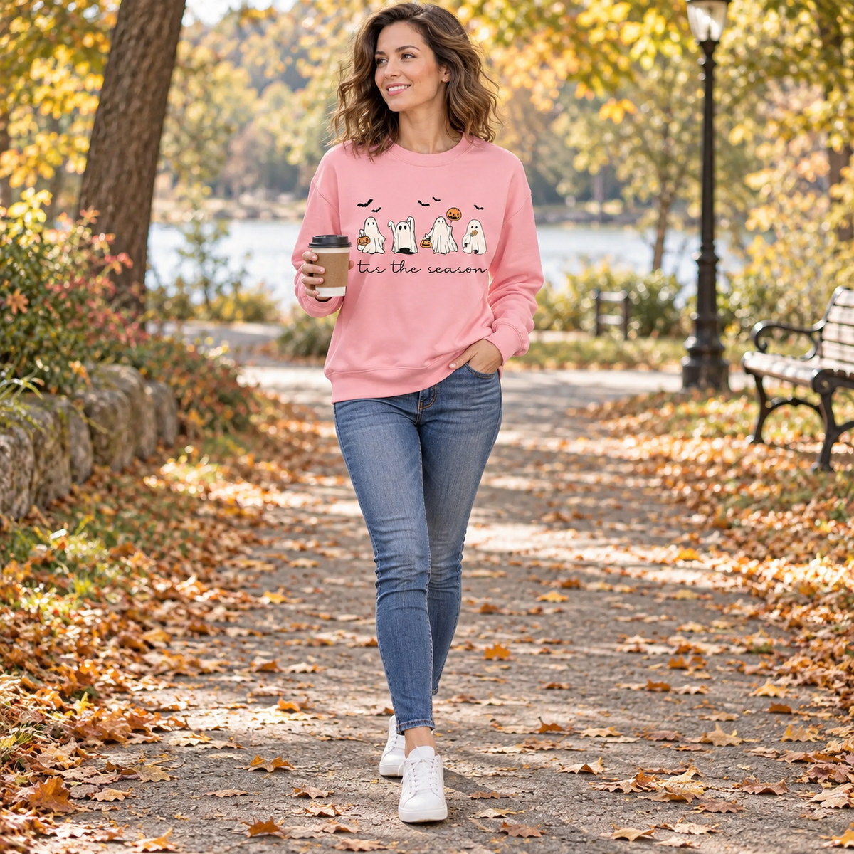 Damen Sweatshirt lässig – bequemer Pullover mit Motiv