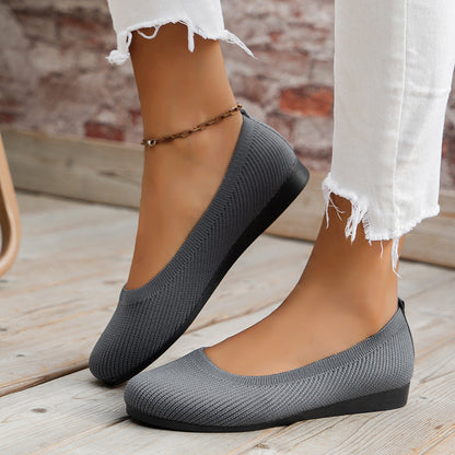 Orthopädische Slip-On-Sneaker Damen aus Textil – Komfortschuhe, Detailansicht