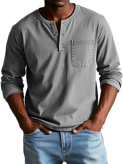 Freizeitshirt Herren aus Baumwolle