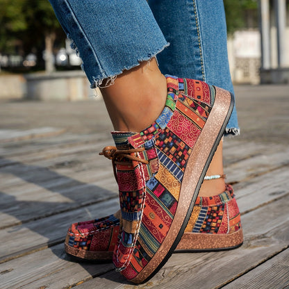 Damen Komfort-Schnürschuhe – ergonomische Halbschuhe