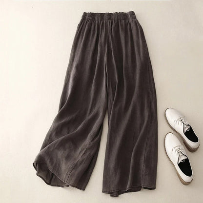 Elegante Stoffhose Damen gerades Bein
