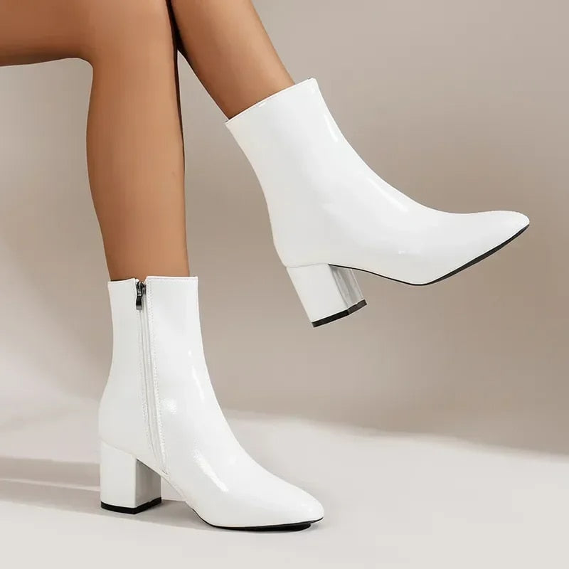 Damen Stiefeletten elegant vielseitige Ankle Boots