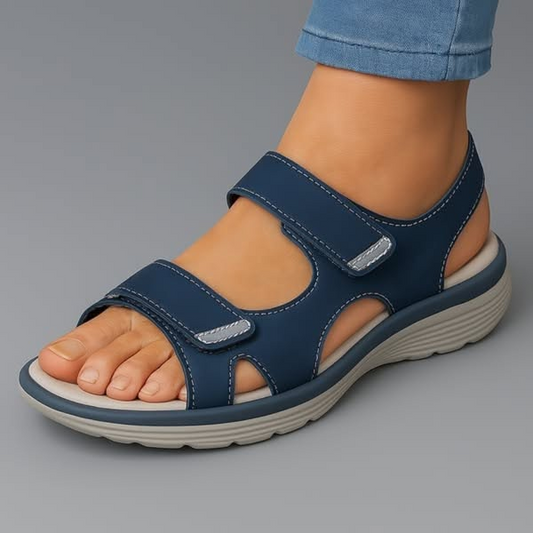 Komfort-Sandalen Damen mit gepolstertem Füßbett