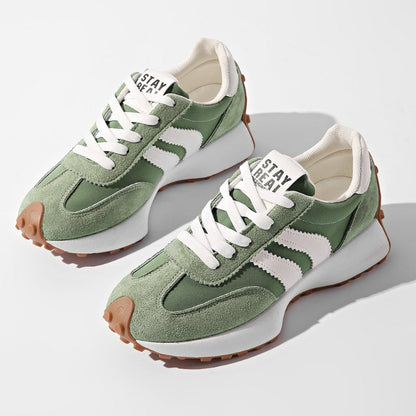 Plateau-Sneaker Damen im Retro-Stil