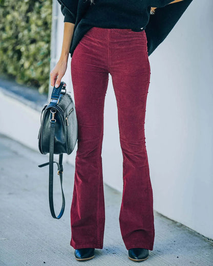 Schlaghose Damen mit hoher Taille
