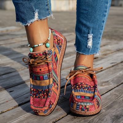 Damen Komfort-Schnürschuhe – ergonomische Halbschuhe