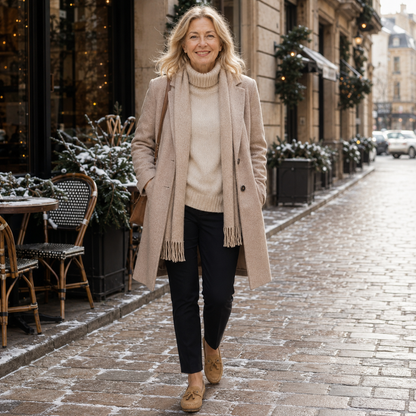 Orthopädische Loafer aus Textil – bequeme Slipper mit Fußbett