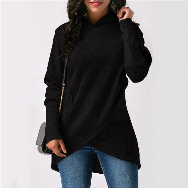 Bequemer Hoodie Damen aus Baumwollmischung