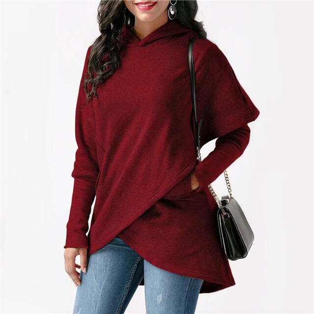 Stylischer Hoodie Damen mit Kapuze