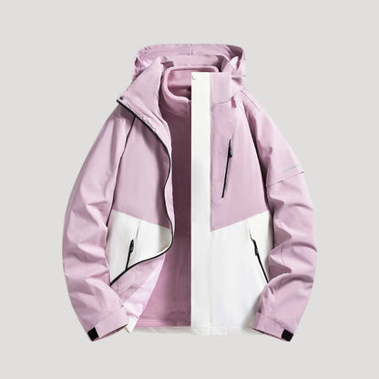 Damen Windbreaker wasserdicht – Outdoor Funktionsjacke