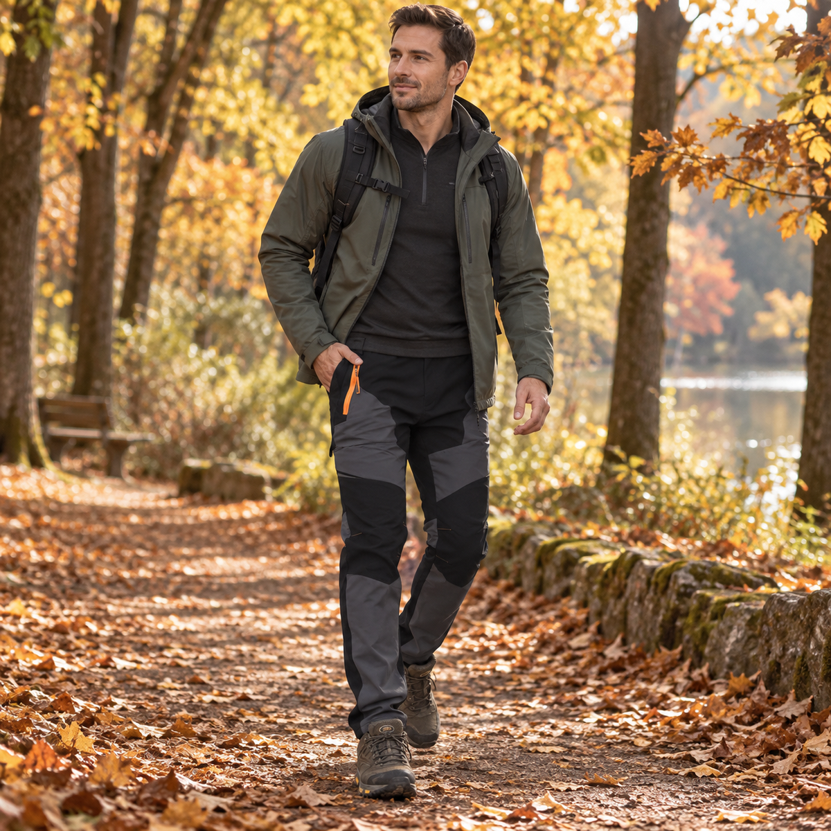 Herren Outdoorhose atmungsaktiv – bequeme Wanderhose
