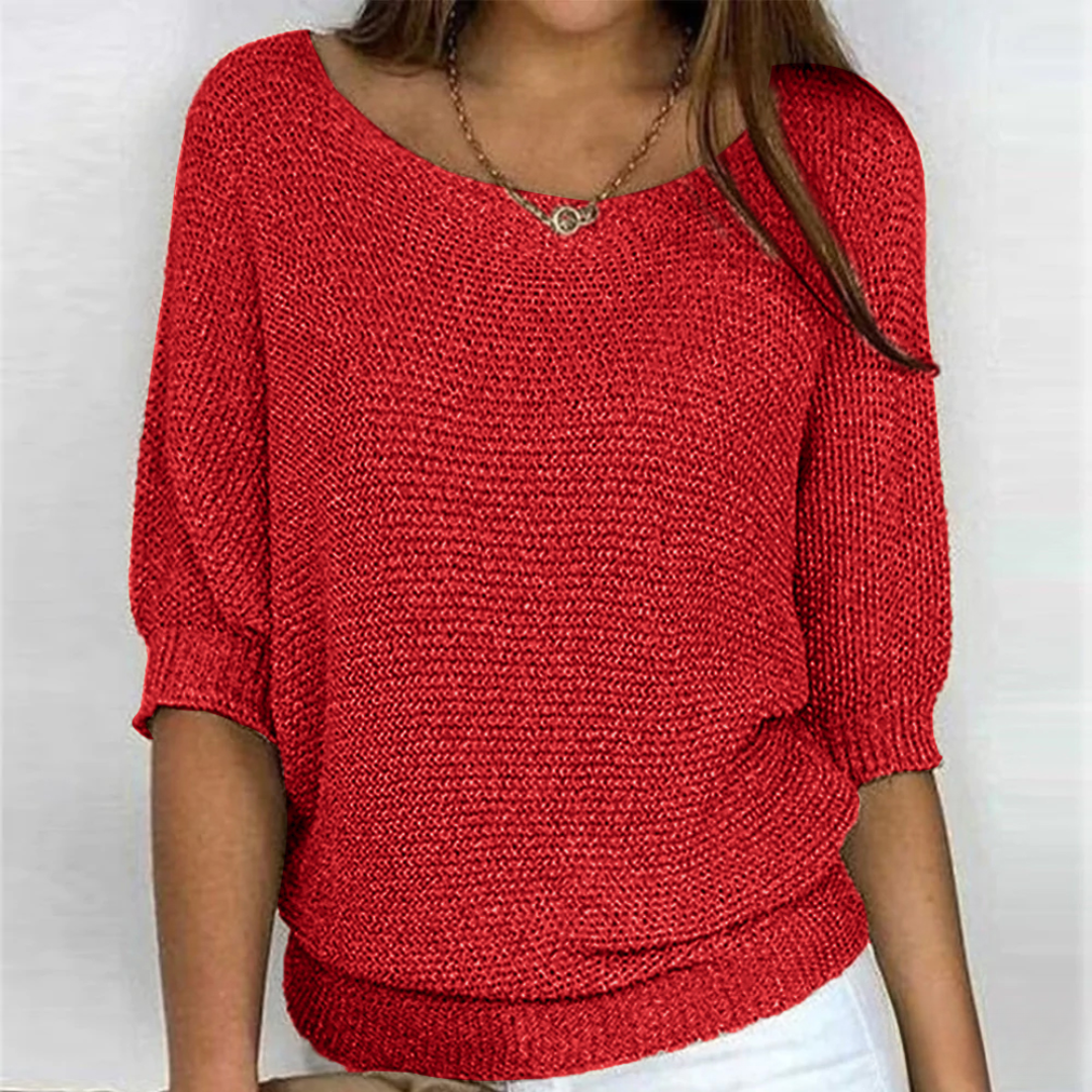 Weicher Strickpullover Damen