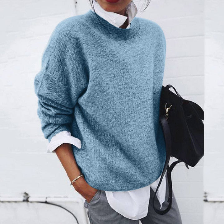 Pullover aus Kaschmir mit Rundhals – klassischer Feinstrick-Pullover