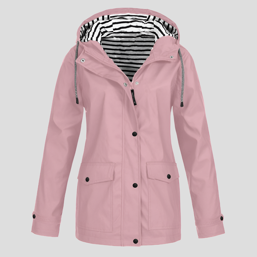 Wasserdichte Regenjacke Damen fürs Wandern