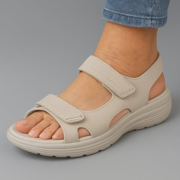 Bequeme Sandalen Damen mit rutschfester Sohle