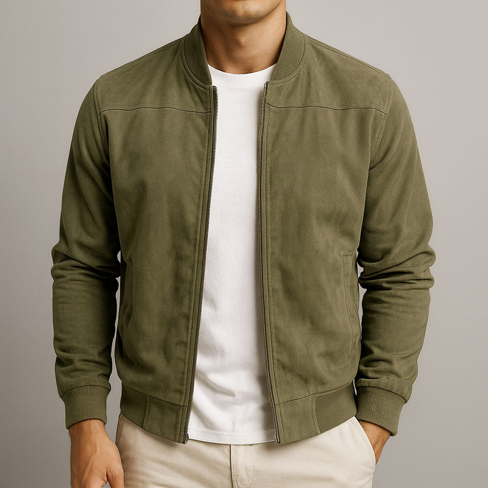 Moderne Zip-Jacke Herren