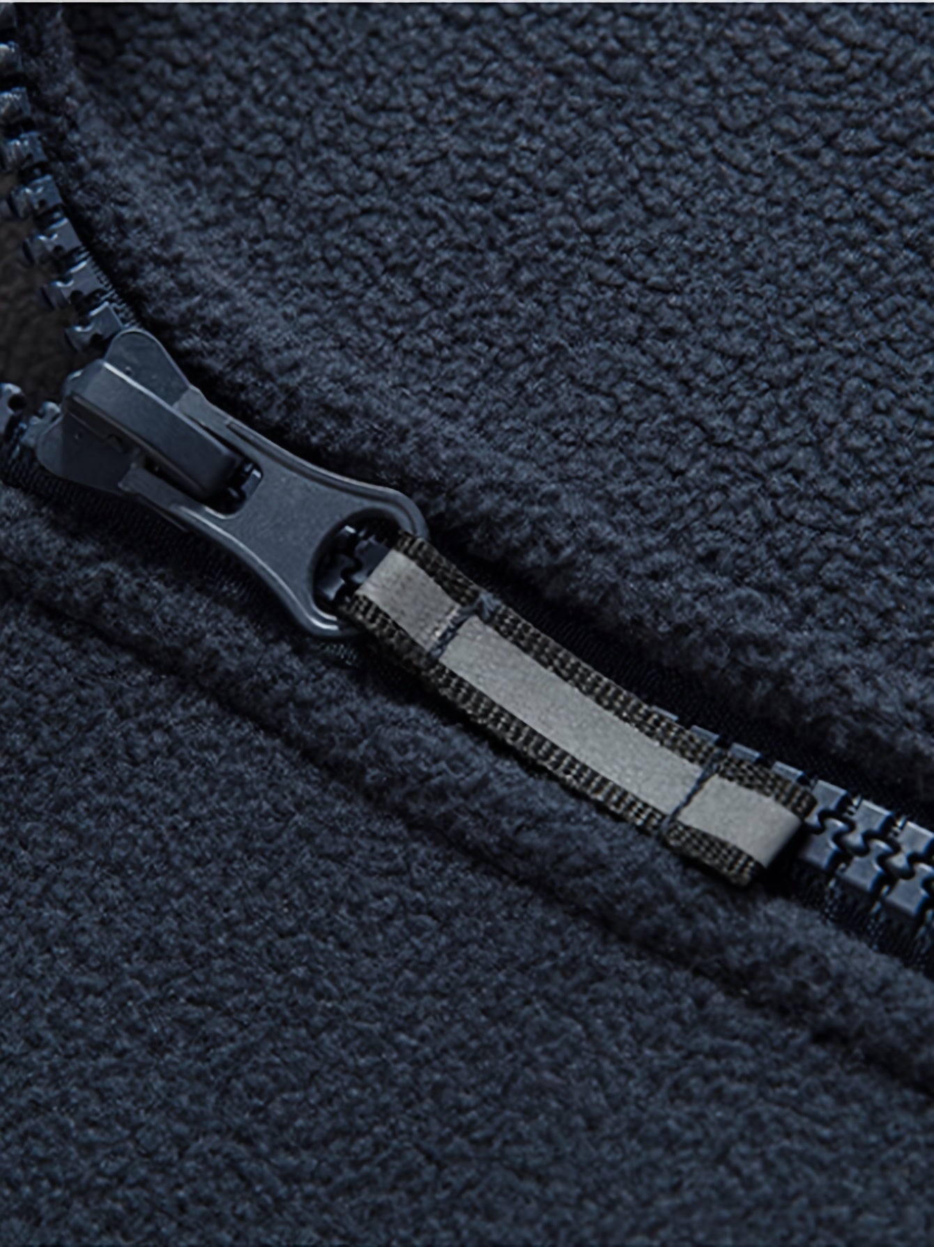 Fleecejacke aus weichem Fleece – Outdoor-Jacke mit hohem Kragen