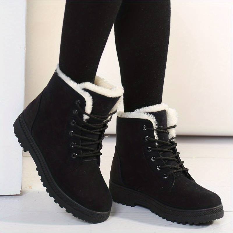 Damen Winterstiefel warm gefüttert Boots