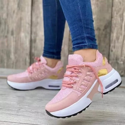 Komfort-Sneaker Damen aus Textil