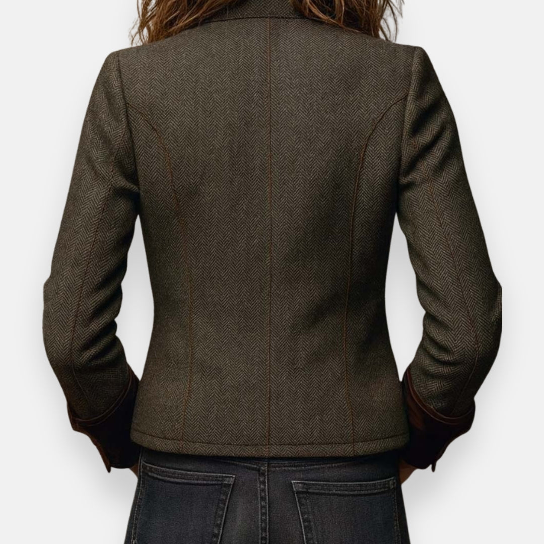 Klassische Tweedjacke Damen