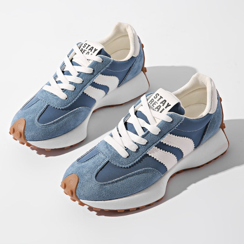 Retro Chunky Sneaker Damen mit Schnürung