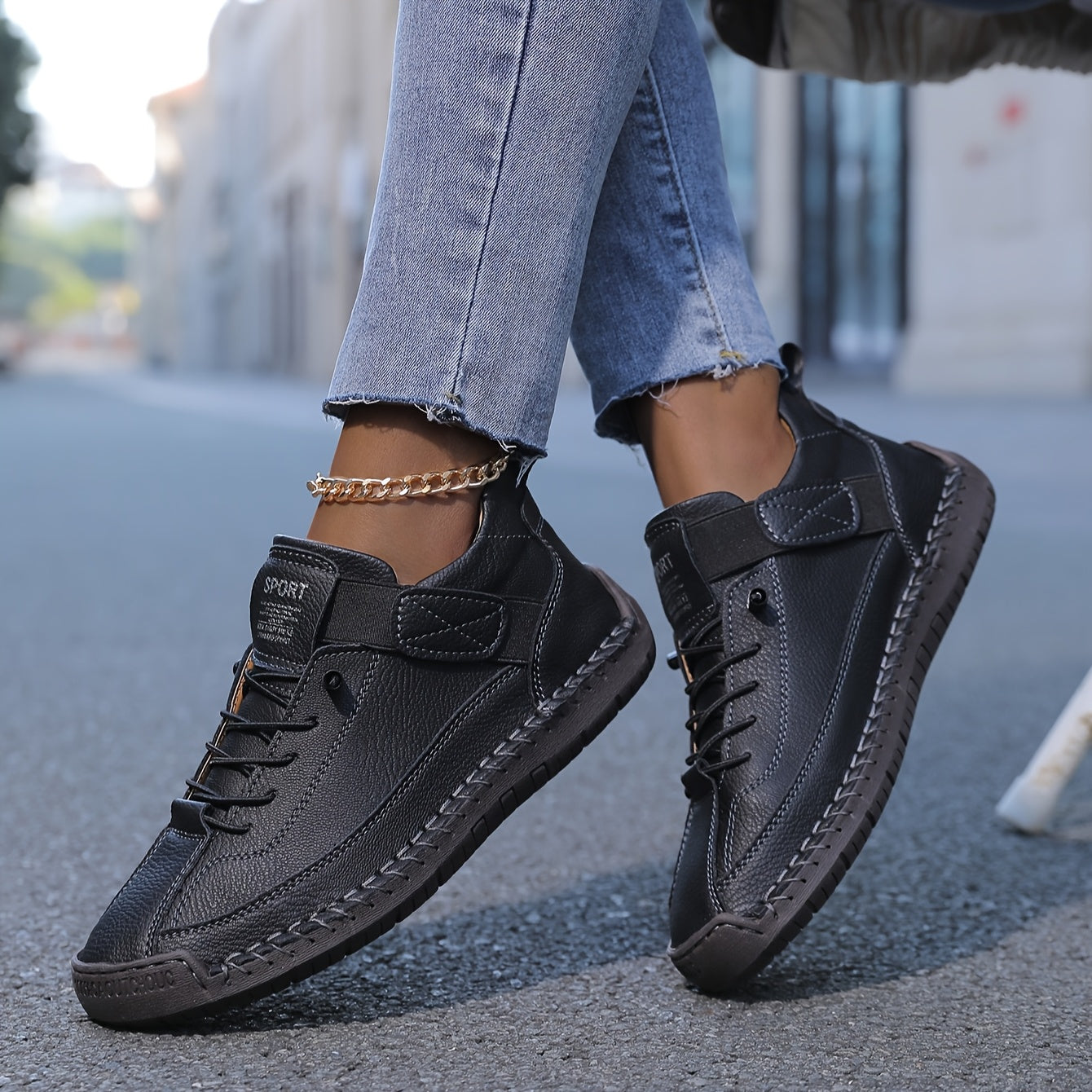 Orthopädische Sneaker Damen mit gedämpfter Sohle