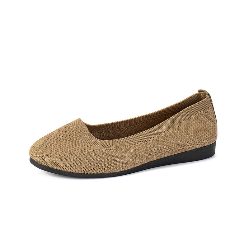 Orthopädische Slip-On-Sneaker Damen aus Textil – Komfortschuhe, Detailansicht