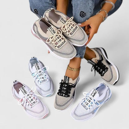 Komfort-Sneaker Damen – bequeme leichte Sneaker mit stützender Sohle