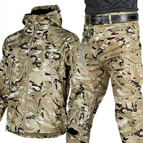 Herren Outdoorjacke wasserdicht – Multifunktionsjacke