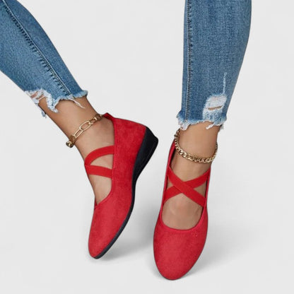 Orthopädische Damenschuhe gepolstert