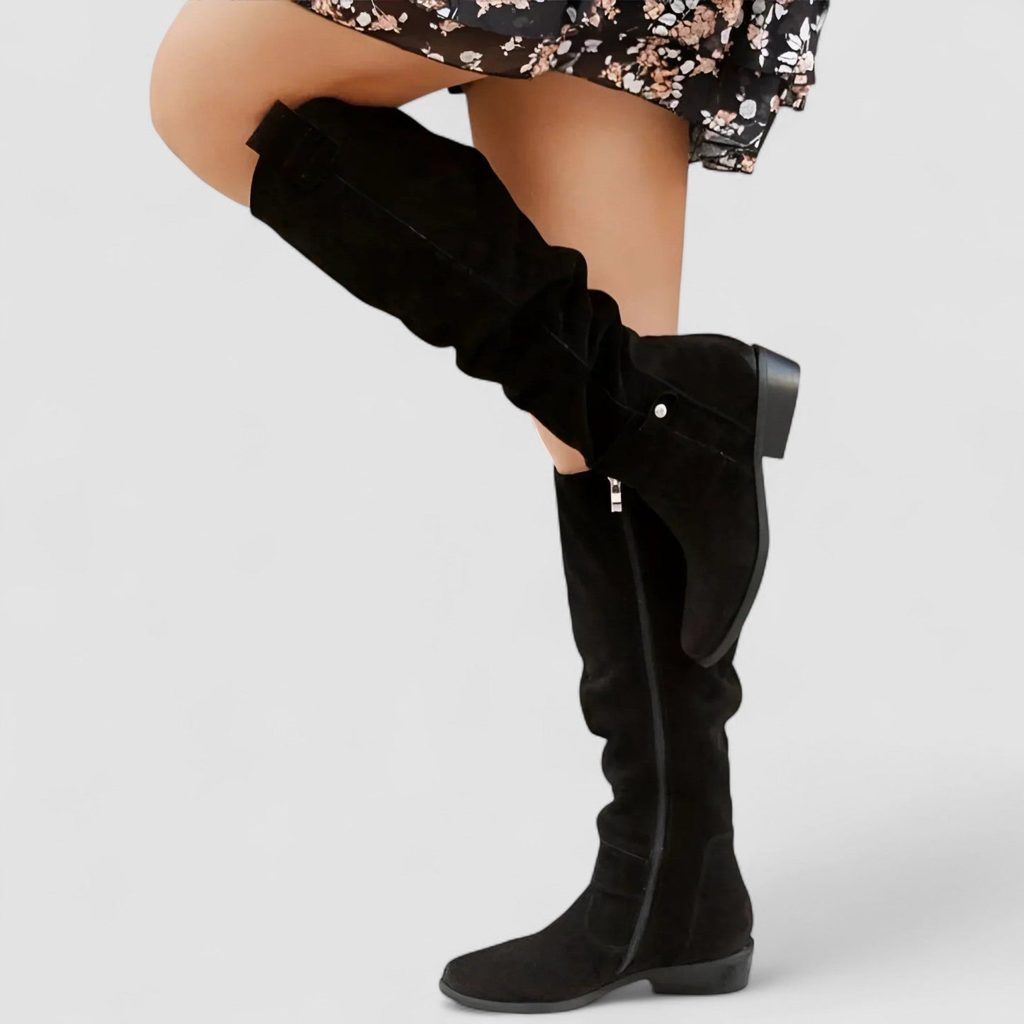 Ankle Boots Damen aus Kunstleder