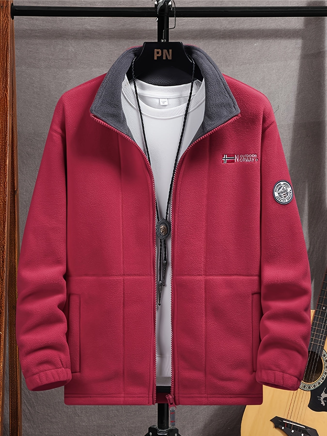 Outdoor-Jacke Herren aus Fleece