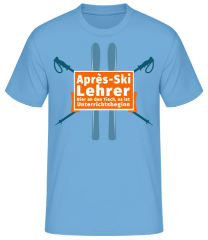Herren T-Shirt mit Après-Ski Print – Kurzarm Shirt