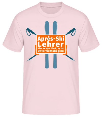 Herren T-Shirt mit Après-Ski Print – Kurzarm Shirt