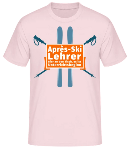 Herren T-Shirt mit Après-Ski Print Kurzarm Shirt