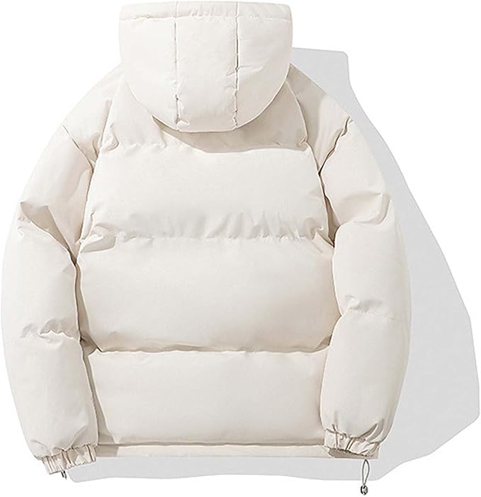 Kapuzenjacke Damen – warme klassische Jacke mit Kapuze für den Winter