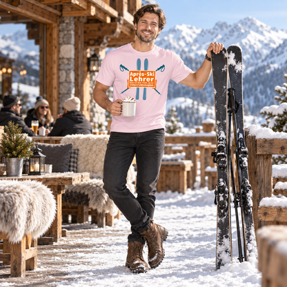 Herren T-Shirt mit Après-Ski Print – Kurzarm Shirt