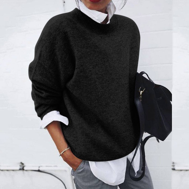 Warmer Pullover Damen aus Kaschmir
