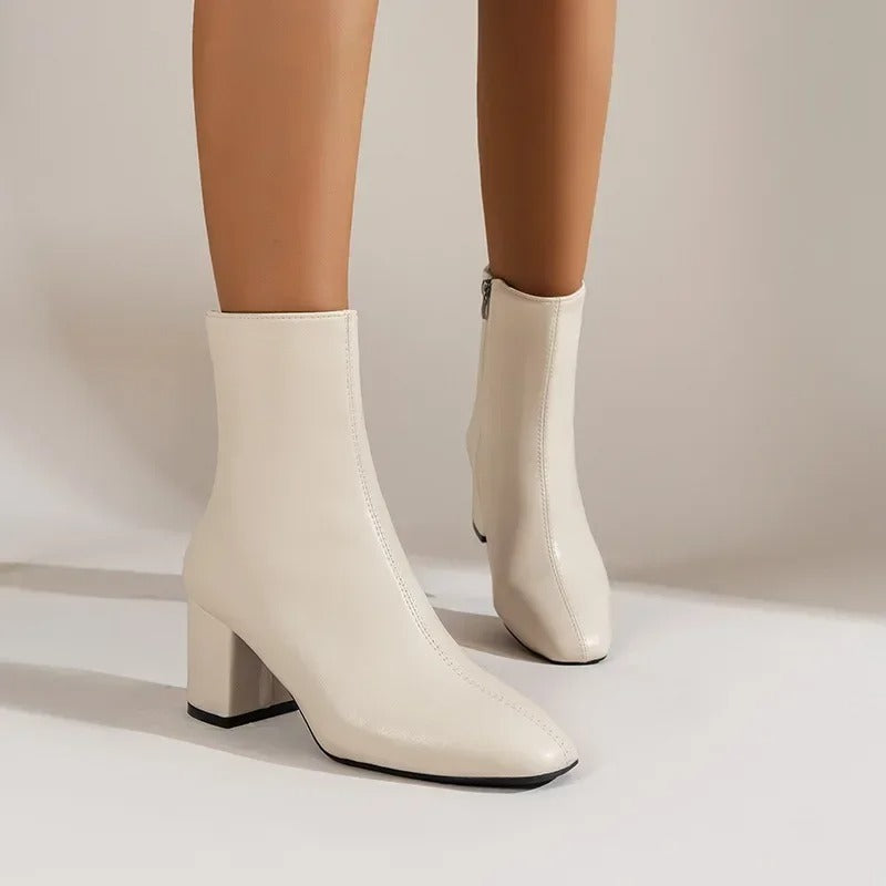 Elegante Stiefeletten Damen mit Absatz