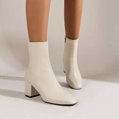 Elegante Stiefeletten Damen mit Absatz