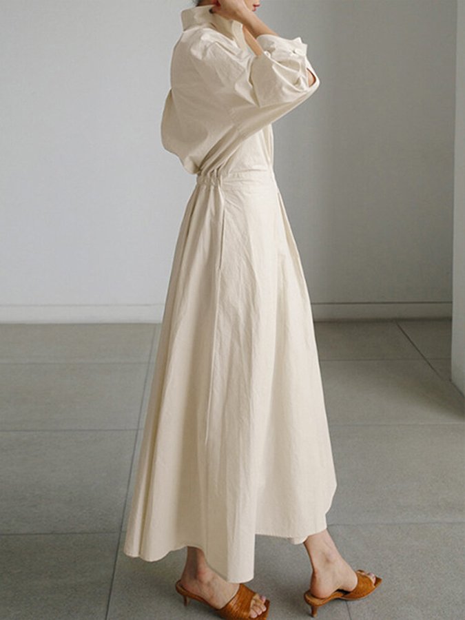 Elegantes langes Kleid Damen in Schwarz