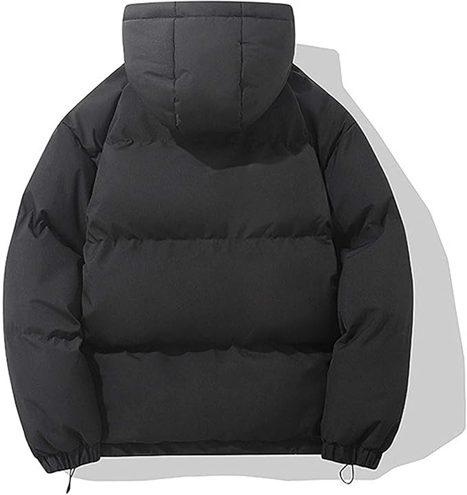 Kapuzenjacke Damen – warme klassische Jacke mit Kapuze für den Winter