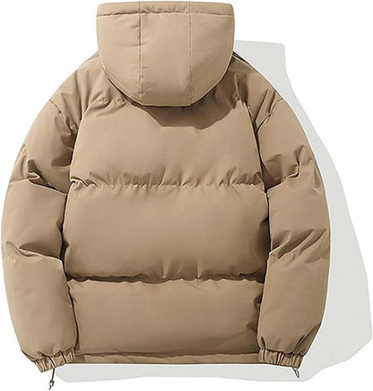 Kapuzenjacke Damen – warme klassische Jacke mit Kapuze für den Winter
