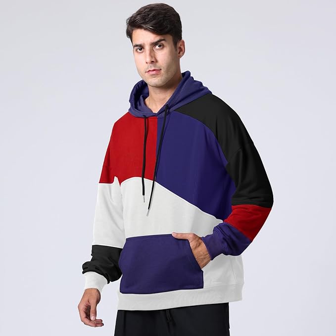 Hoodie Herren aus Baumwollmischung – moderner Kapuzenpullover für die Freizeit