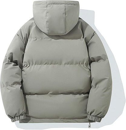 Kapuzenjacke Damen – warme klassische Jacke mit Kapuze für den Winter