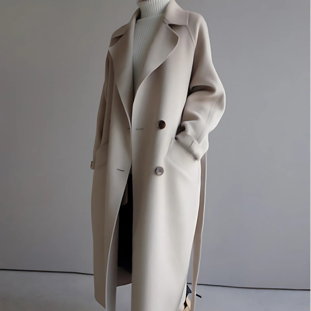 Klassischer Damen Wollmantel